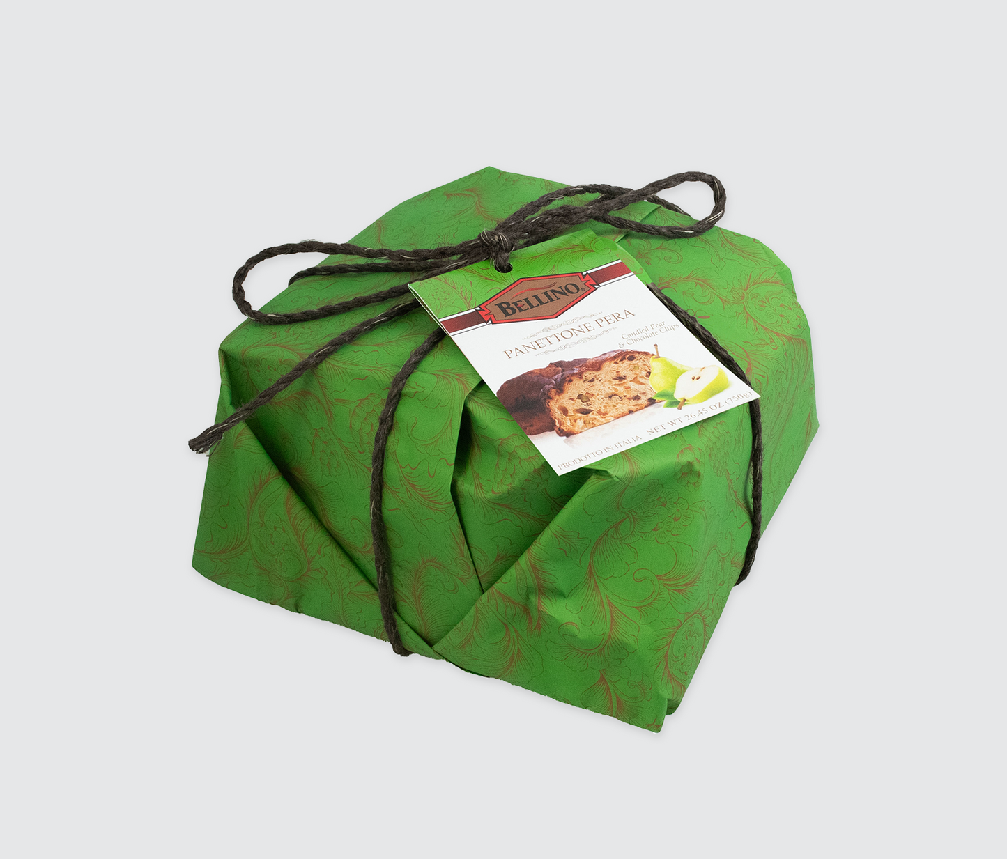 Panettone Pear Chocolate Handwrapped D'oro