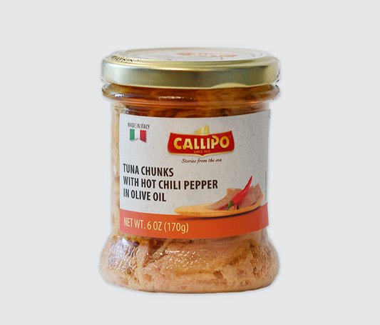 Tuna Chunks (With Hot Chili Pepper)