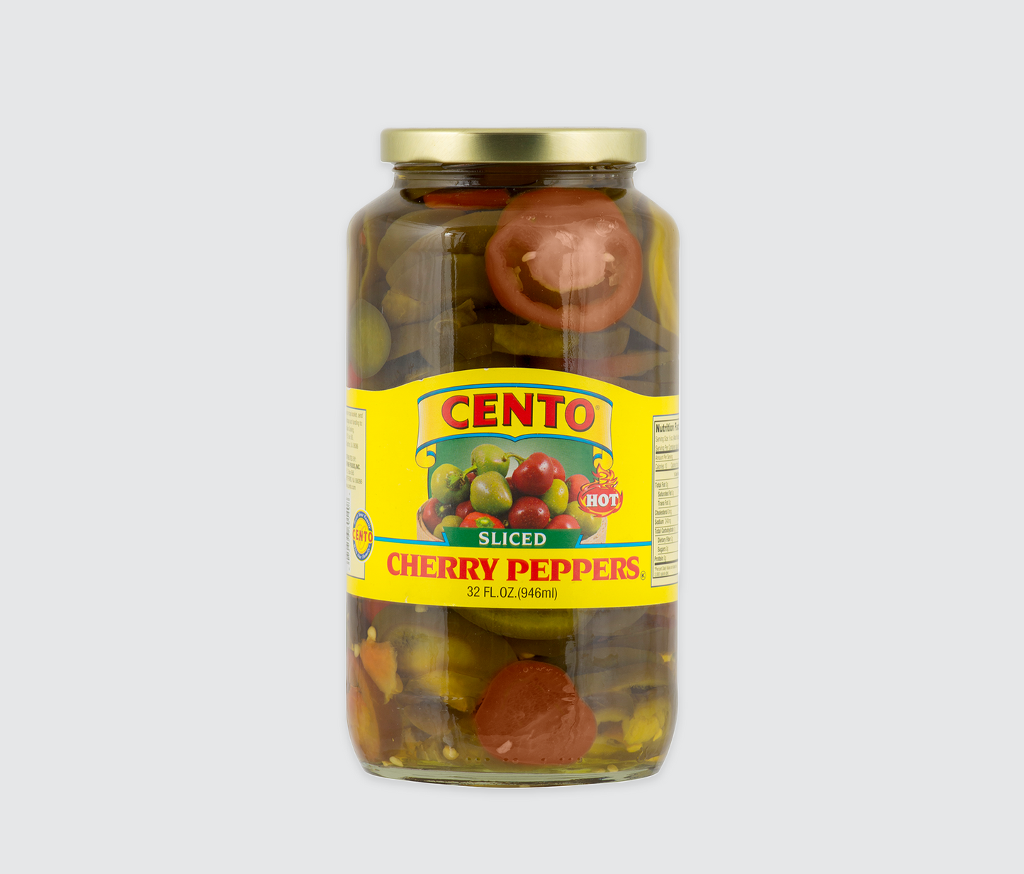 Hot Sliced Cherry Peppers