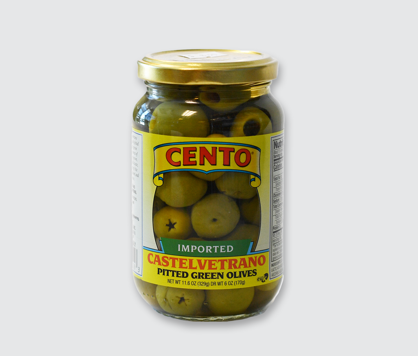 Pitted Green Olives