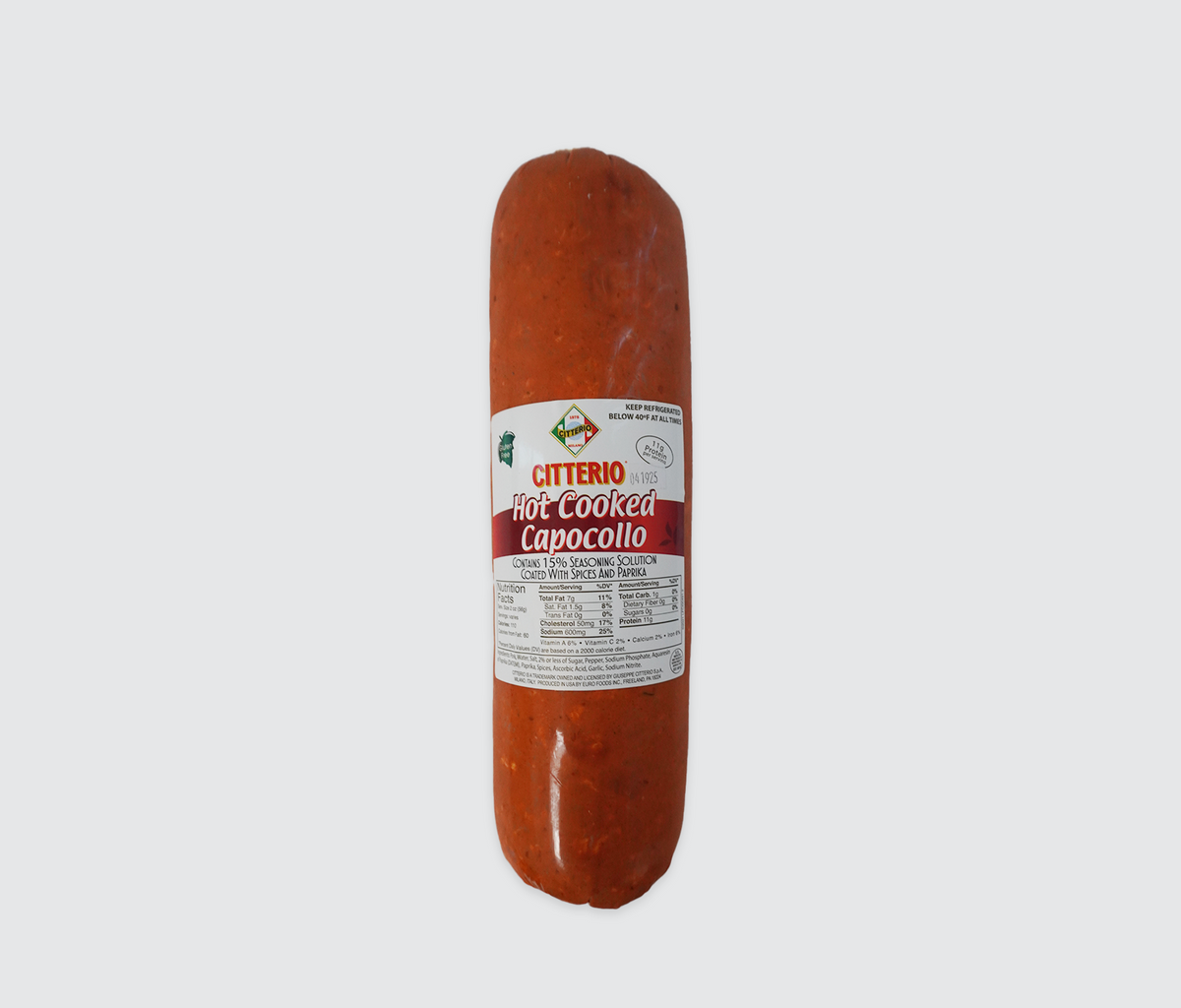 Hot Cooked Capocollo