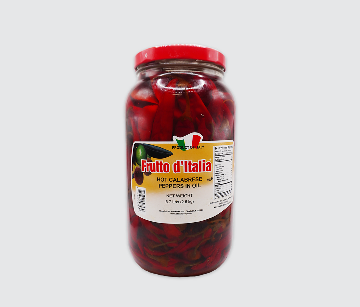 Hot Calabrese Pepper In Oil