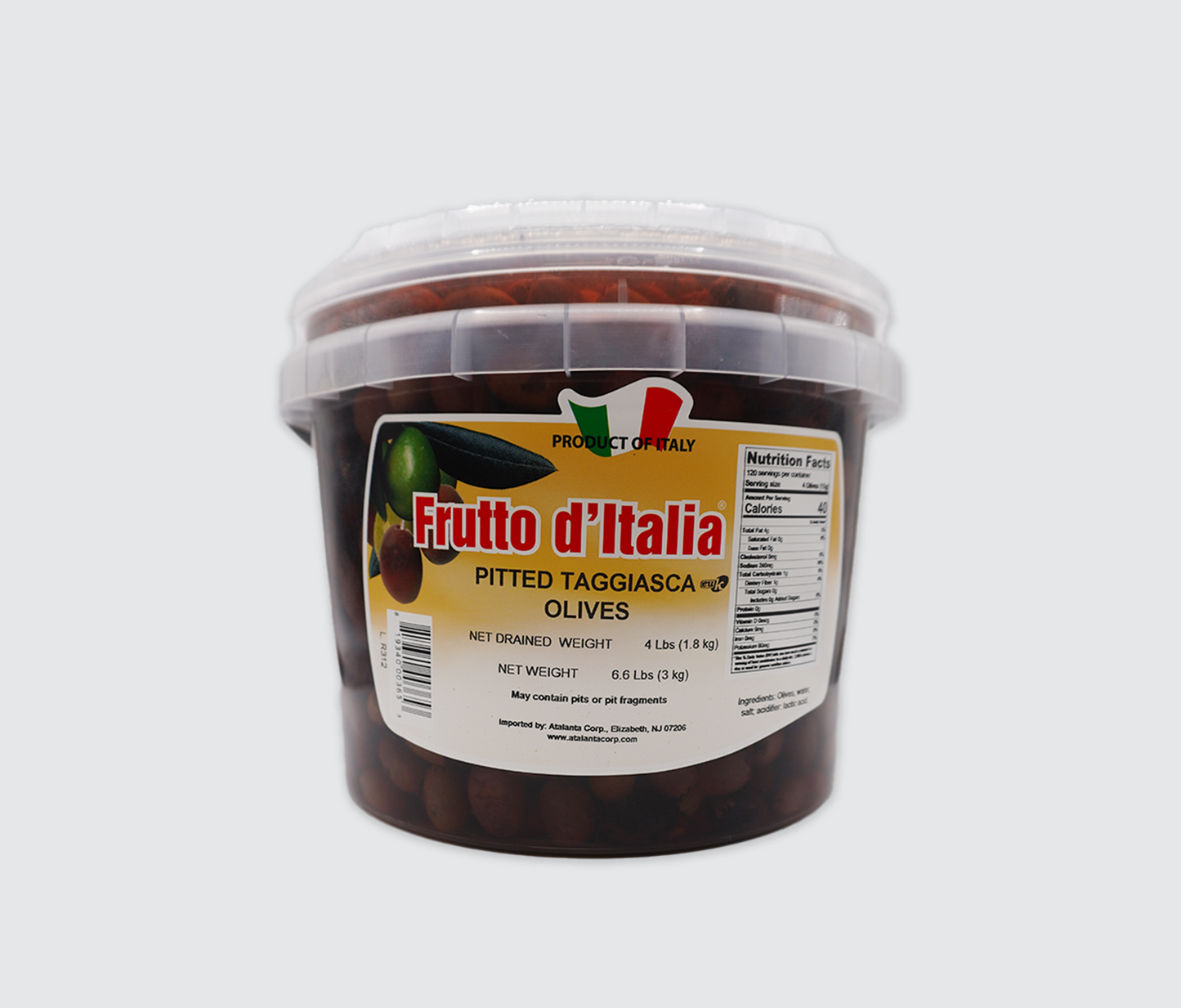 Pitted Taggiasca Olives