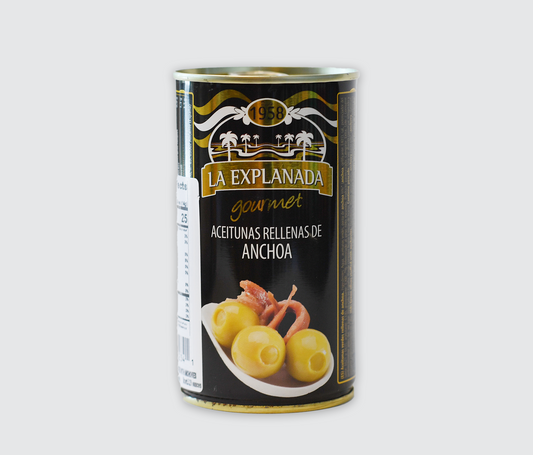 Green Olives Stuffed with Anchovies