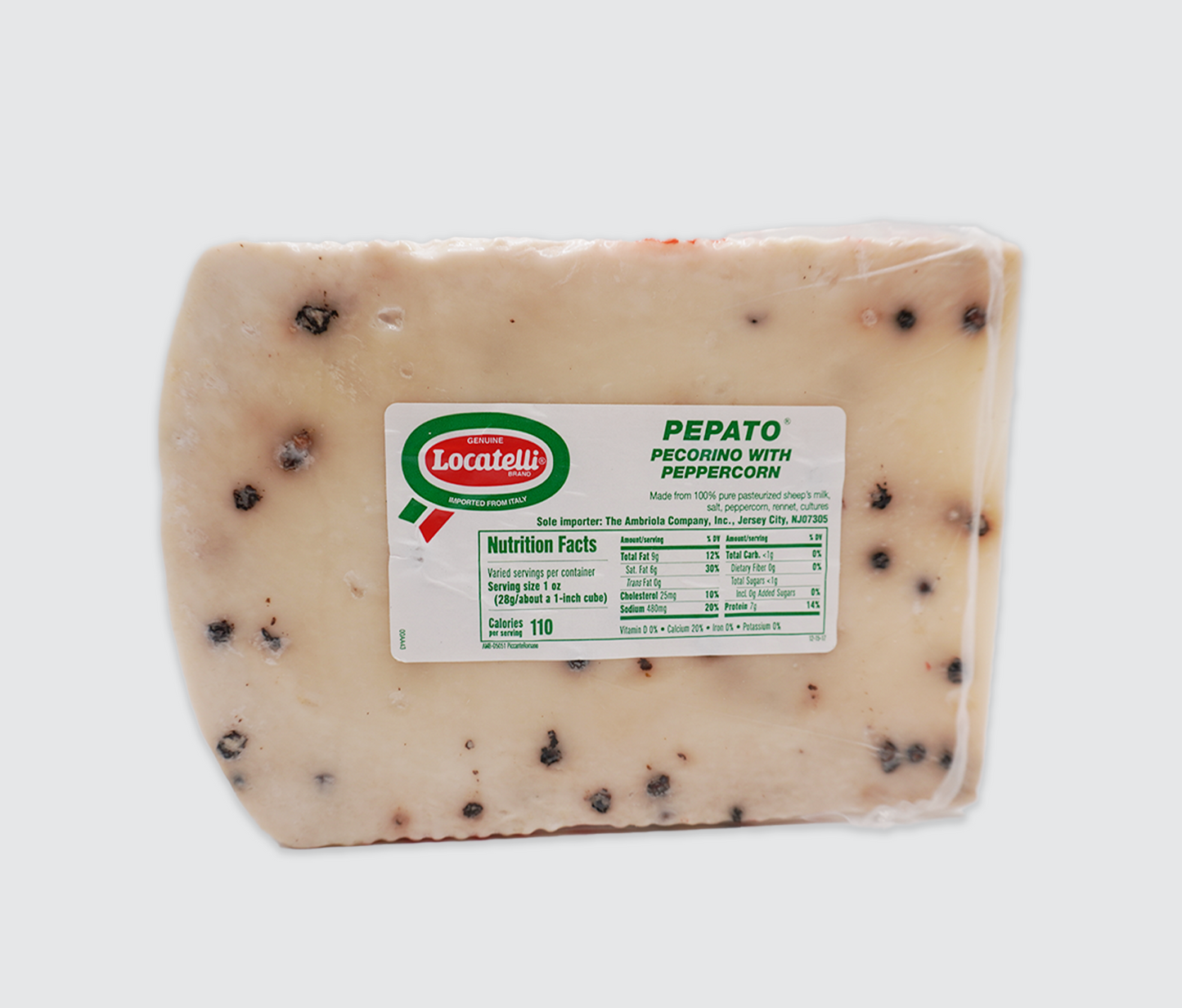 Pepato (Pecorino With Peppercorn)