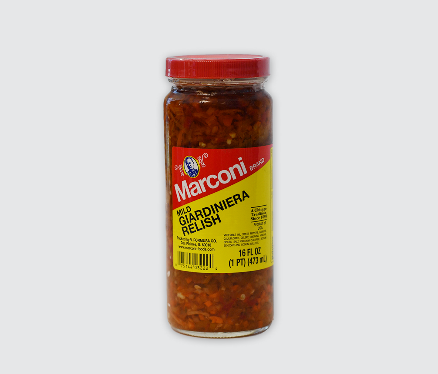 Mild Giardiniera Relish
