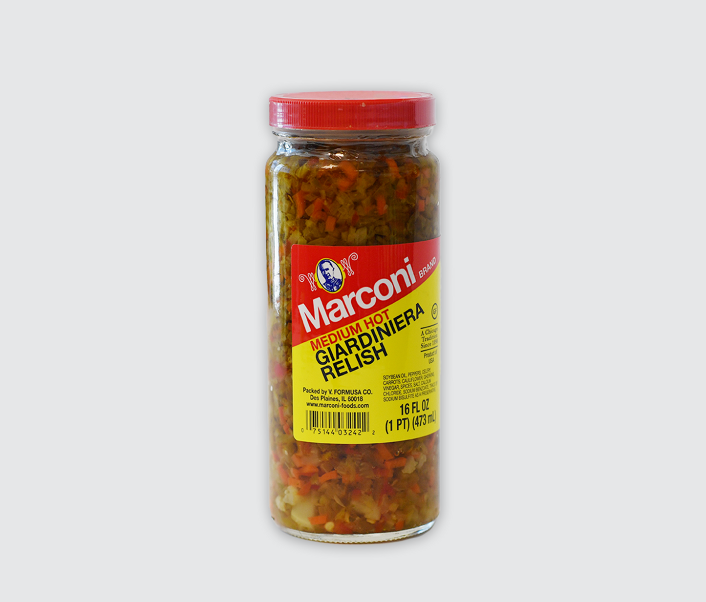 Medium Hot Giardiniera