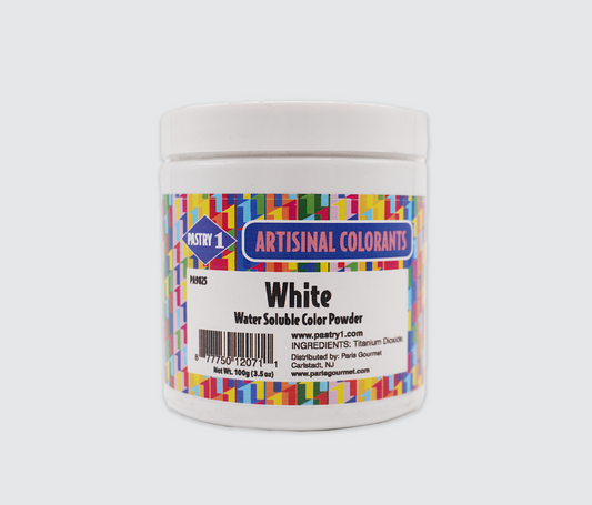 Water Soluble Color Powder (White)