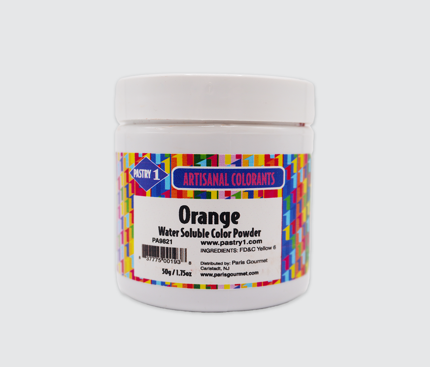 Water Soluble Color Powder (Orange)