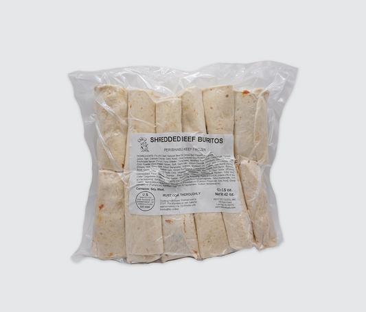 Shredded Beef Burritos